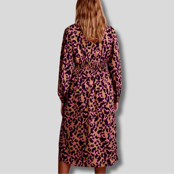 Anthropologie Pieces Erinn Midi Dress Sz. Medium - Picture 7 of 11